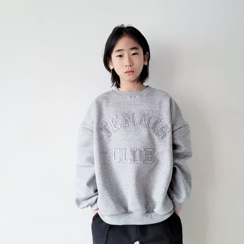 Riwoo Riwoo - Korean Junior Fashion - #discoveringself - Tennis Clun Sweatshirt - 5
