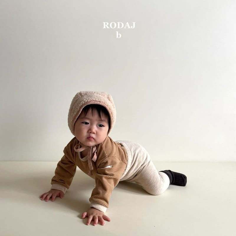Roda J - Korean Baby Fashion - #babyclothing - Bear Bear Bonnet - 6