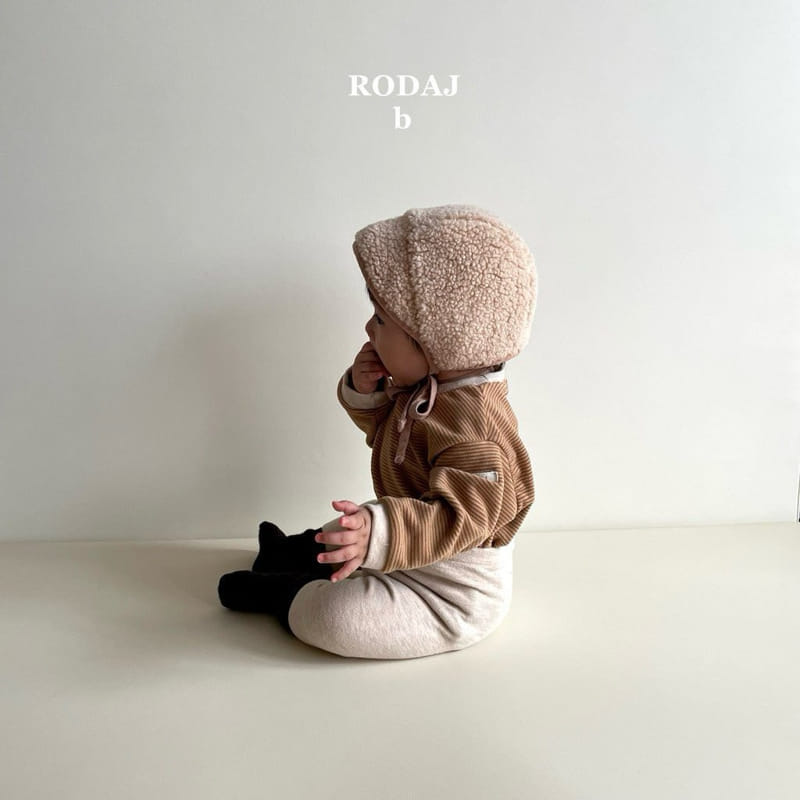 Roda J - Korean Baby Fashion - #babyfever - Bear Bear Bonnet - 8