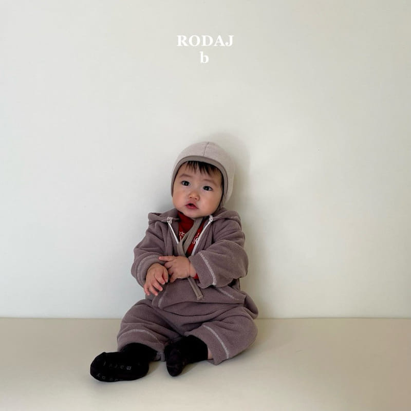 Roda J - Korean Baby Fashion - #babylifestyle - Winny Hoody Bodysuit - 5