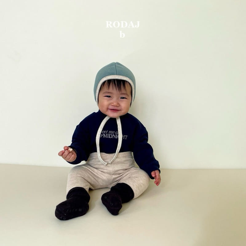 Roda J - Korean Baby Fashion - #babyoutfit - Mid Half Turtleneck Tee - 3