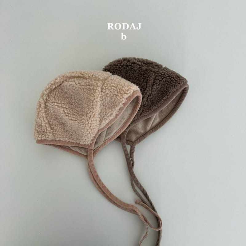 Roda J - Korean Baby Fashion - #onlinebabyboutique - Bear Bear Bonnet