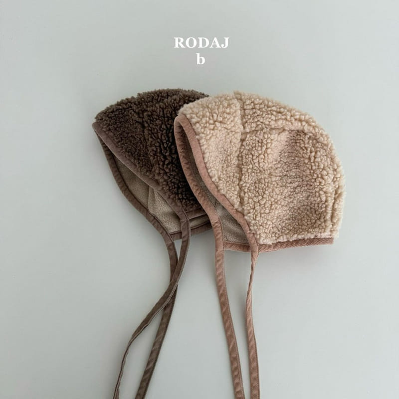 Roda J - Korean Baby Fashion - #onlinebabyshop - Bear Bear Bonnet - 2