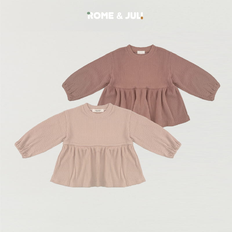 Rome Juli - Korean Children Fashion - #childofig - Jully Shirring Tee