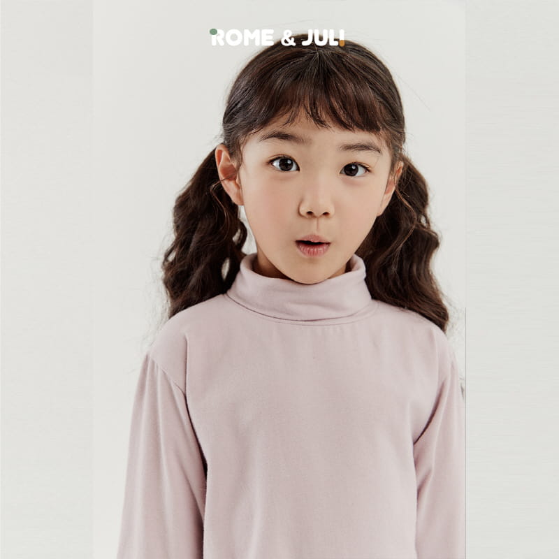 Rome Juli - Korean Children Fashion - #childrensboutique - Lomi Basic Turtleneck Tee - 2