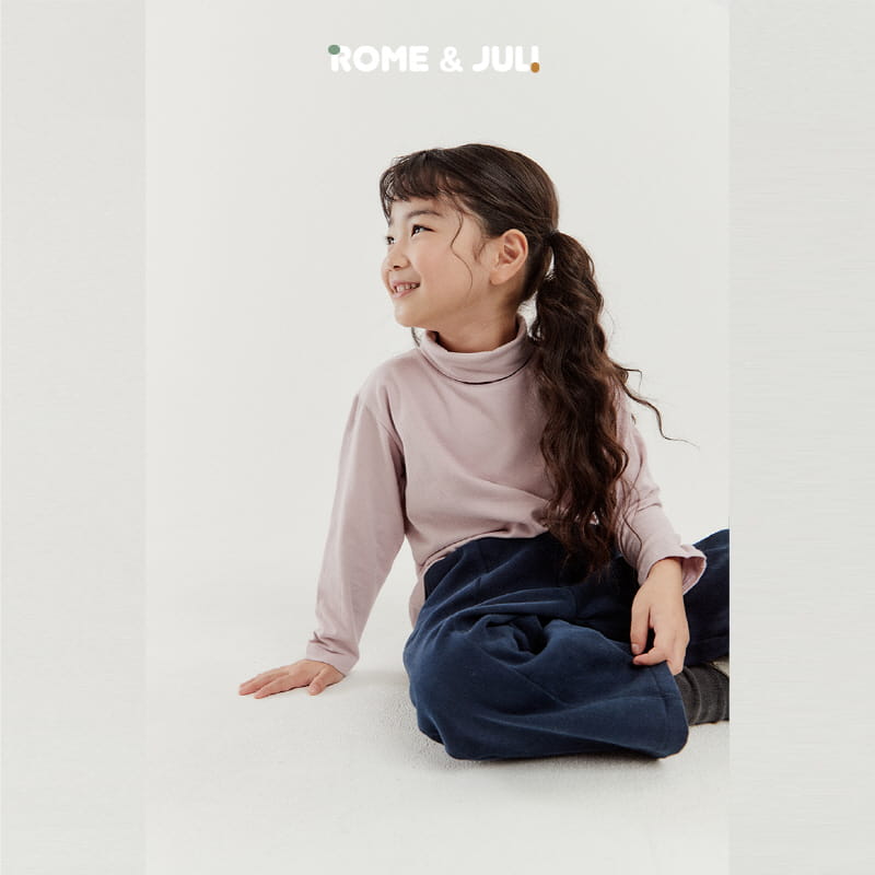 Rome Juli - Korean Children Fashion - #designkidswear - Lomi Basic Turtleneck Tee - 4