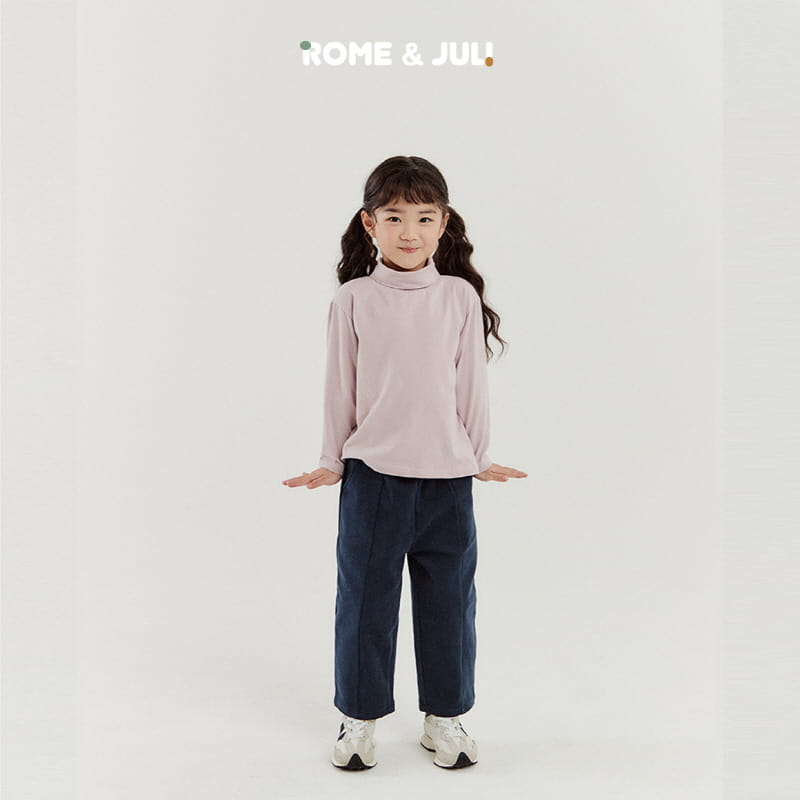 Rome Juli - Korean Children Fashion - #kidsshorts - Lomi Basic Turtleneck Tee - 6