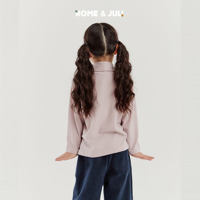 Rome Juli - Korean Children Fashion - #kidsstore - Lomi Basic Turtleneck Tee - 7