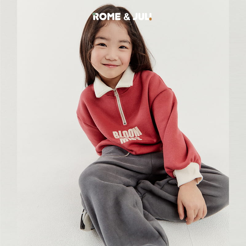 Rome Juli - Korean Children Fashion - #kidsstore - Volume Half Zip-up Anorak - 6