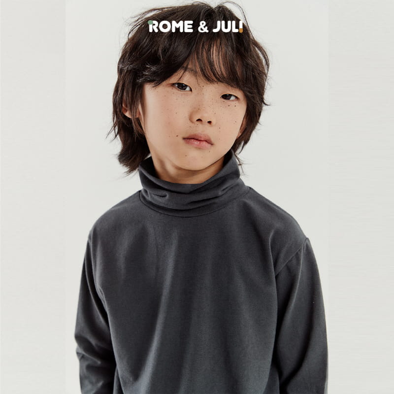Rome Juli - Korean Children Fashion - #kidzfashiontrend - Lomi Basic Turtleneck Tee - 8