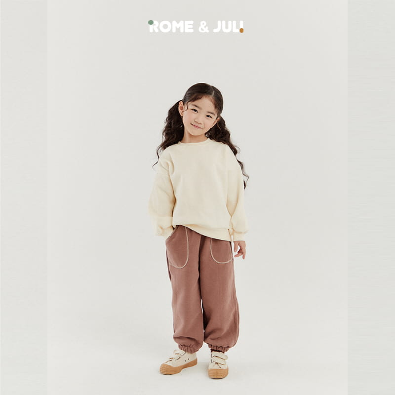 Rome Juli - Korean Children Fashion - #littlefashionista - Stitch Pants - 5