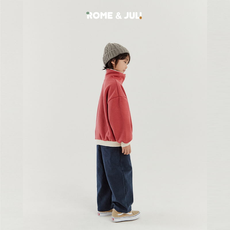 Rome Juli - Korean Children Fashion - #littlefashionista - Volume Half Zip-up Anorak - 9