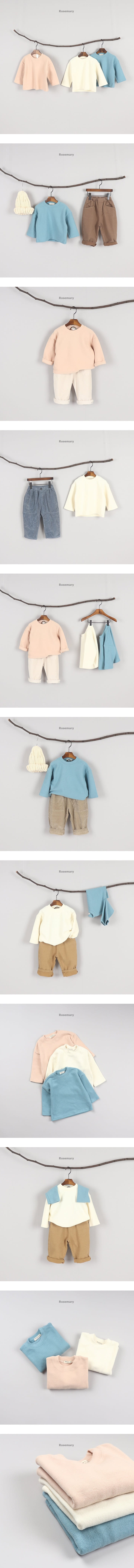 Rosemary - Korean Children Fashion - #designkidswear - Span Tee