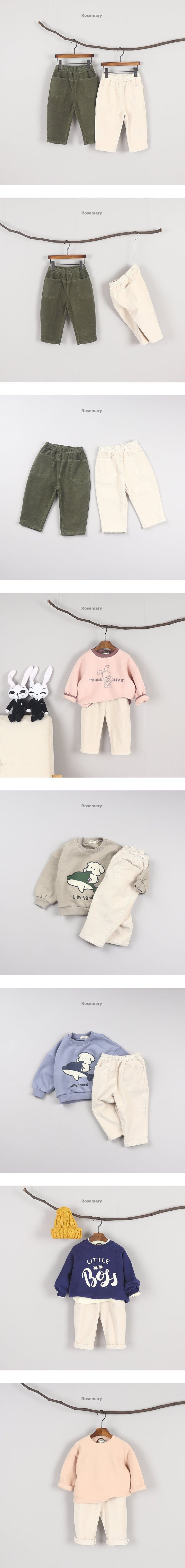 Rosemary - Korean Children Fashion - #kidsstore - Span Rib Modern Pants