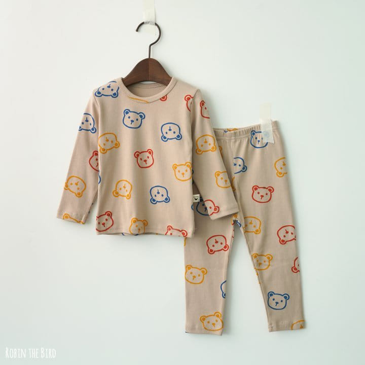 Saerobin - Korean Children Fashion - #childofig - Crayon Bear Easywear - 2