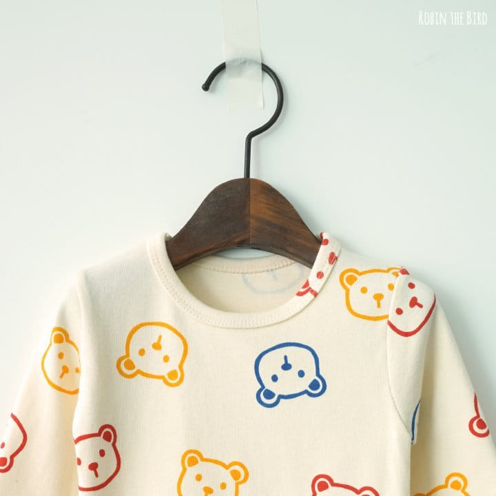 Saerobin - Korean Children Fashion - #childofig - Crayon Bear Easywear - 3