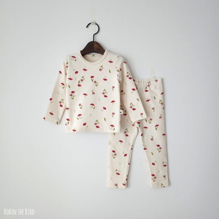 Saerobin - Korean Children Fashion - #childrensboutique - Flower Fleece Easywear