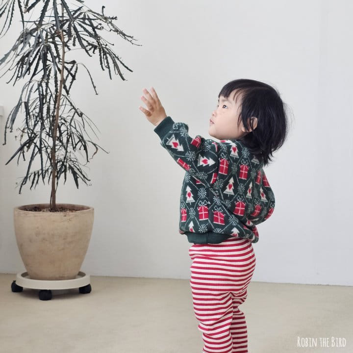 Saerobin - Korean Children Fashion - #designkidswear - Christmas Sweatshirt - 7