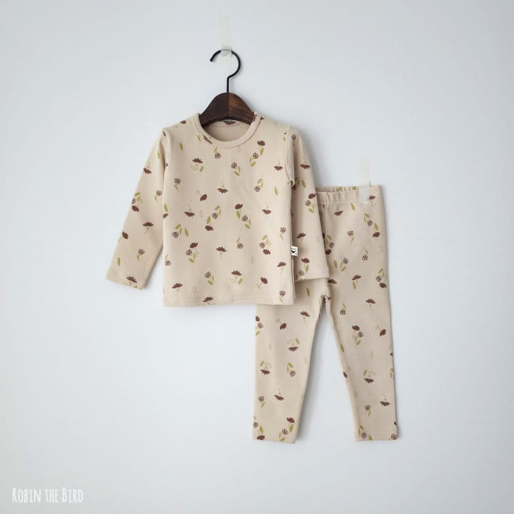 Saerobin - Korean Children Fashion - #designkidswear - Flower Fleece Easywear - 2