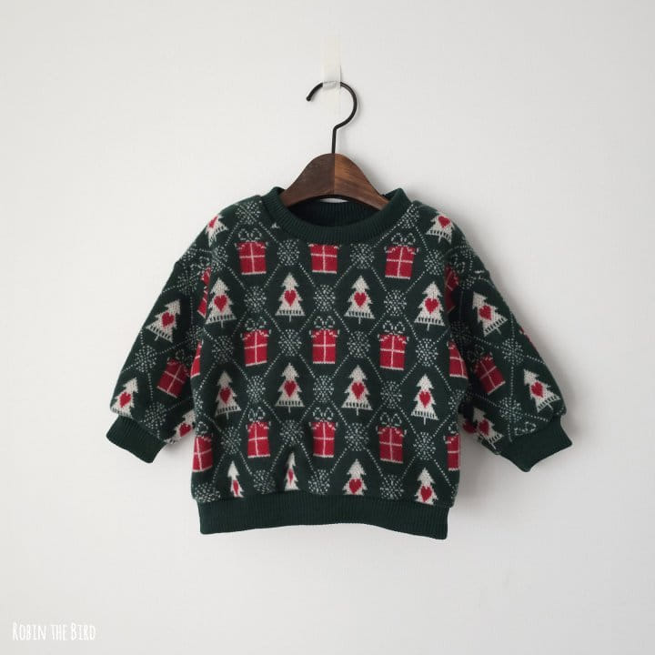 Saerobin - Korean Children Fashion - #minifashionista - Christmas Sweatshirt - 2