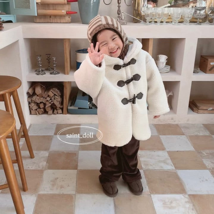 Saint Doll - Korean Children Fashion - #Kfashion4kids - Bear Hoody Coat