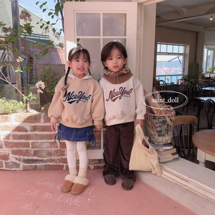 Saint Doll - Korean Children Fashion - #Kfashion4kids - Newyork Sweatshirt with mom - 3