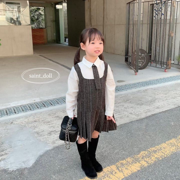 Saint Doll - Korean Children Fashion - #Kfashion4kids - Tie One-piece - 6