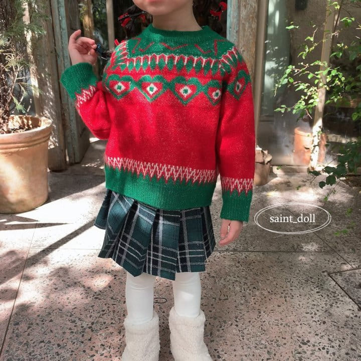 Saint Doll - Korean Children Fashion - #Kfashion4kids - Jacquard Knit Tee - 7