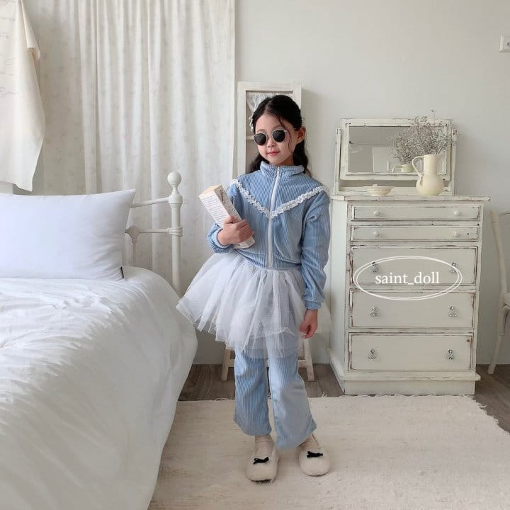Saint Doll - Korean Children Fashion - #childofig - Lace Zip-up - 10