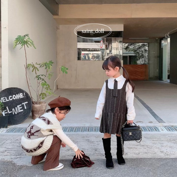 Saint Doll - Korean Children Fashion - #childofig - Tie One-piece - 11