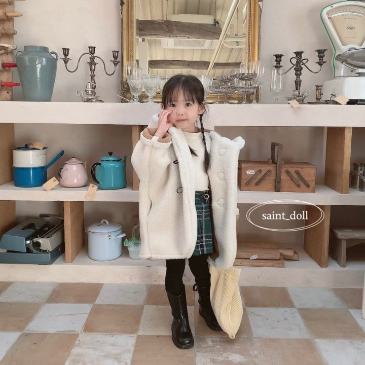 Saint Doll - Korean Children Fashion - #childrensboutique - Bear Hoody Coat - 10