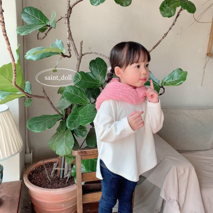 Saint Doll - Korean Children Fashion - #childrensboutique - Veloure Loose Tee with mom - 3