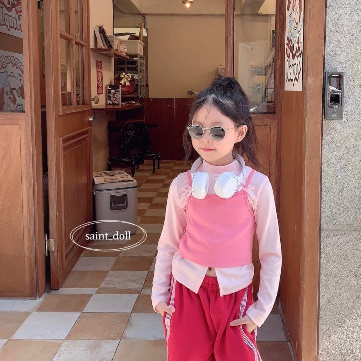 Saint Doll - Korean Children Fashion - #childrensboutique - Slit Turtleneck Tee - 9