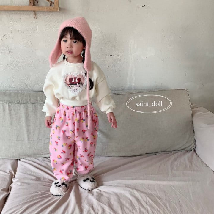Saint Doll - Korean Children Fashion - #childrensboutique - Flower Pants with mom