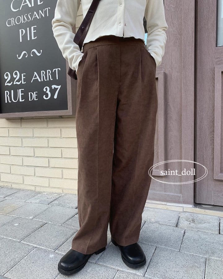 Saint Doll - Korean Children Fashion - #designkidswear - Two Pintck Pants with mom - 9
