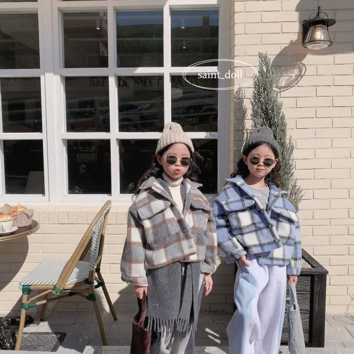 Saint Doll - Korean Children Fashion - #designkidswear - Esabel Jacket with mom - 3