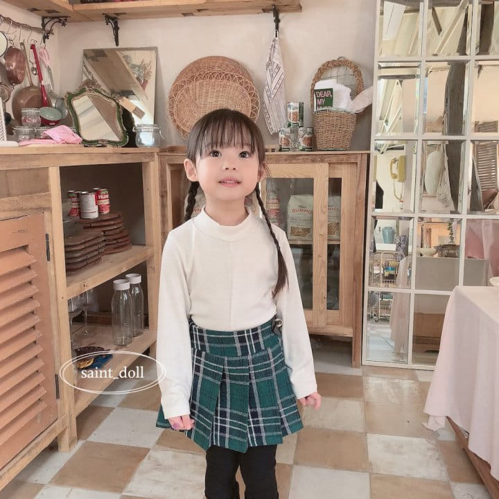 Saint Doll - Korean Children Fashion - #discoveringself - Hear Buckle Skirt - 12