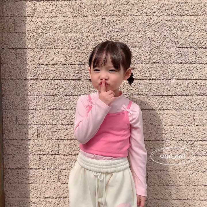 Saint Doll - Korean Children Fashion - #fashionkids - Petit Ribbon Sleeveless - 9