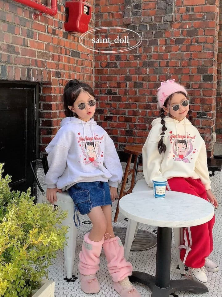 Saint Doll - Korean Children Fashion - #kidsstore - Betty Hoody Sweatshirt