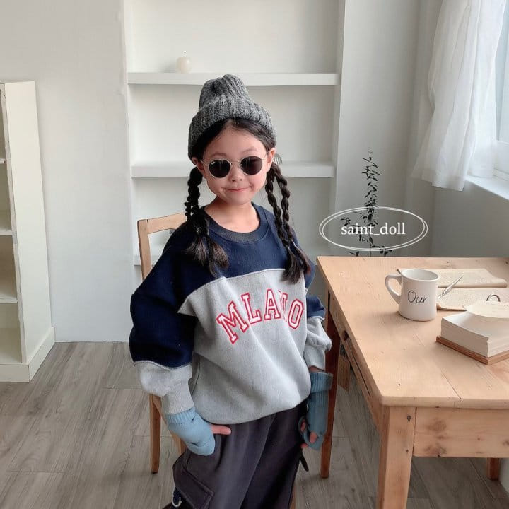 Saint Doll - Korean Children Fashion - #kidzfashiontrend - Color Milano Sweatshirt with mom - 6