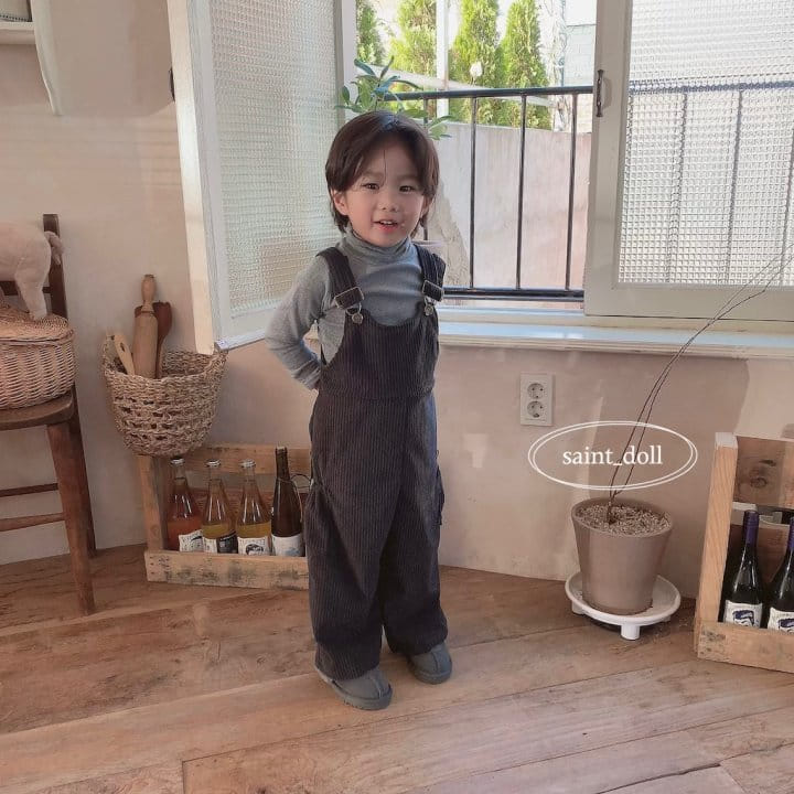 Saint Doll - Korean Children Fashion - #littlefashionista - Mimi Dungarees Pants - 11
