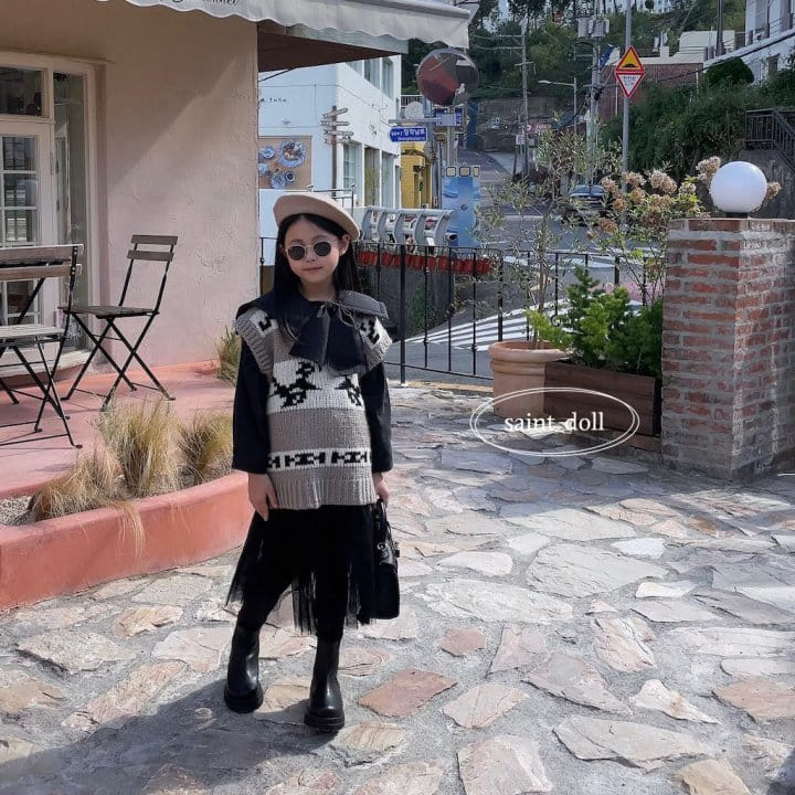 Saint Doll - Korean Children Fashion - #littlefashionista - Vinage Vest with mom - 12