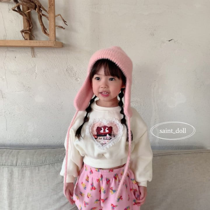 Saint Doll - Korean Children Fashion - #littlefashionista - Lace Crop Sweatshirt with mom - 3