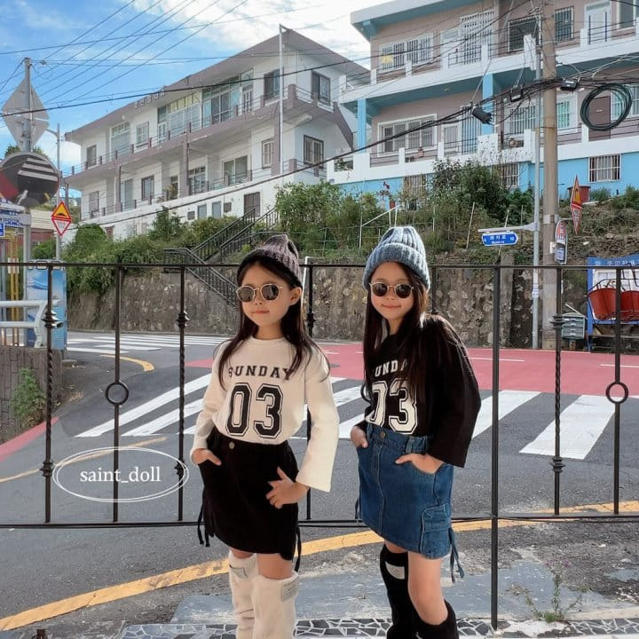Saint Doll - Korean Children Fashion - #magicofchildhood - Sunday Tee