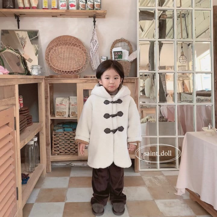Saint Doll - Korean Children Fashion - #magicofchildhood - Bear Hoody Coat - 4