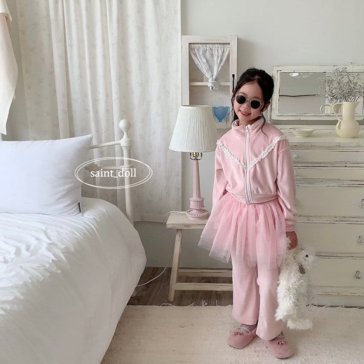 Saint Doll - Korean Children Fashion - #prettylittlegirls - Lace Zip-up - 8