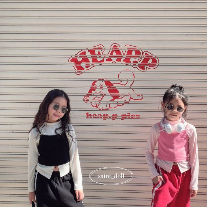 Saint Doll - Korean Children Fashion - #minifashionista - Slit Turtleneck Tee - 4