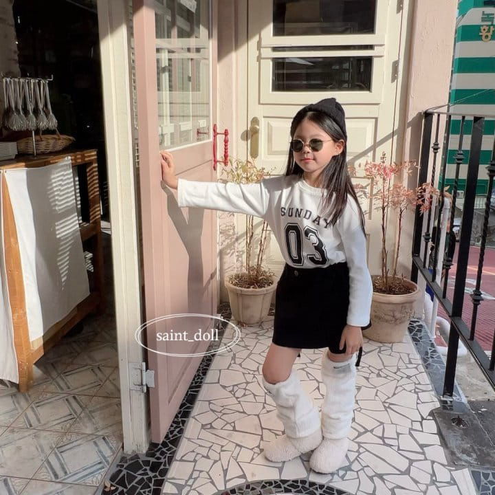 Saint Doll - Korean Children Fashion - #prettylittlegirls - Sunday Tee - 3
