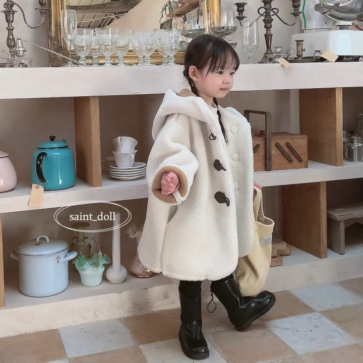 Saint Doll - Korean Children Fashion - #stylishchildhood - Bear Hoody Coat - 8