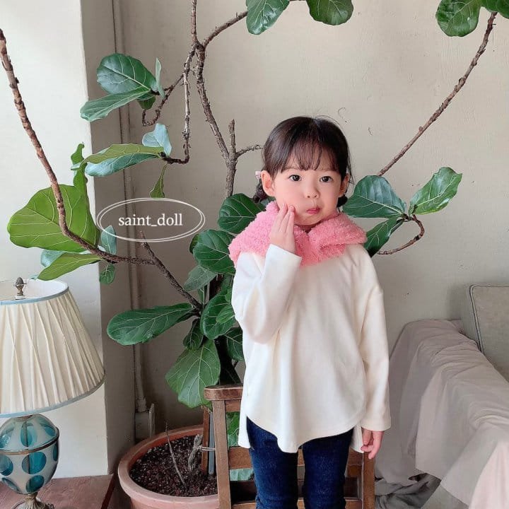 Saint Doll - Korean Children Fashion - #stylishchildhood - Veloure Loose Tee with mom